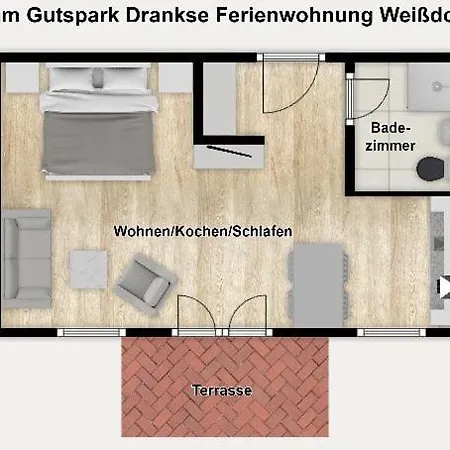 Apartment Am Gutspark Drankse Weissdorn *